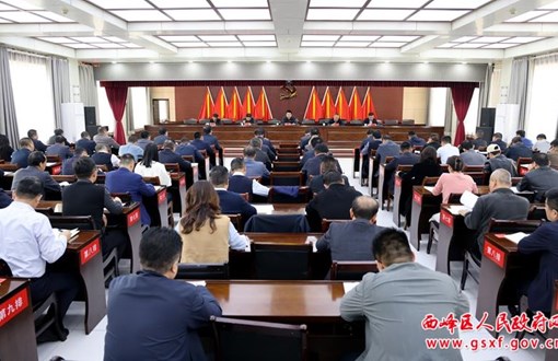 孙文江主持召开全区主动创稳暨森林草原防灭火工作推进会